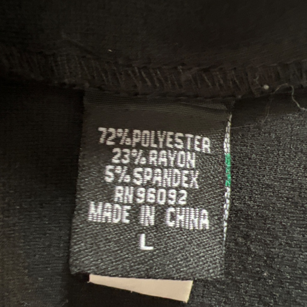 Women's Black wrap Blazer size large - Picture 4 of 5